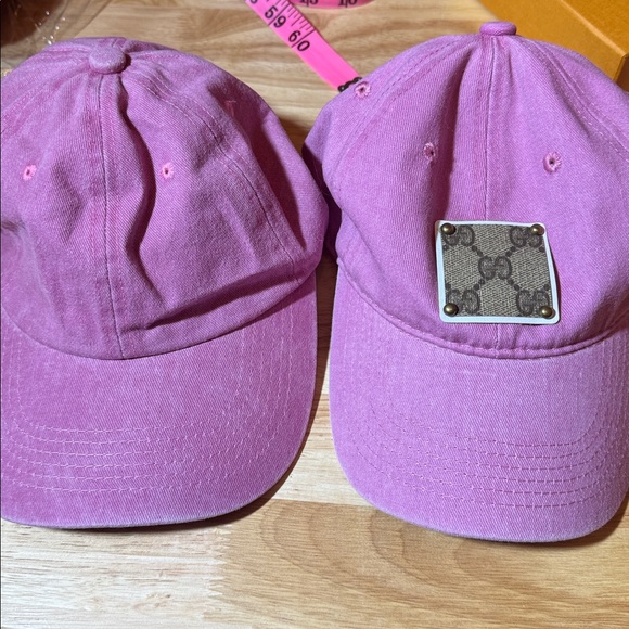 Brand New Traditional Monogram Gucci Upcycled Ball Cap - Picture 8 of 8